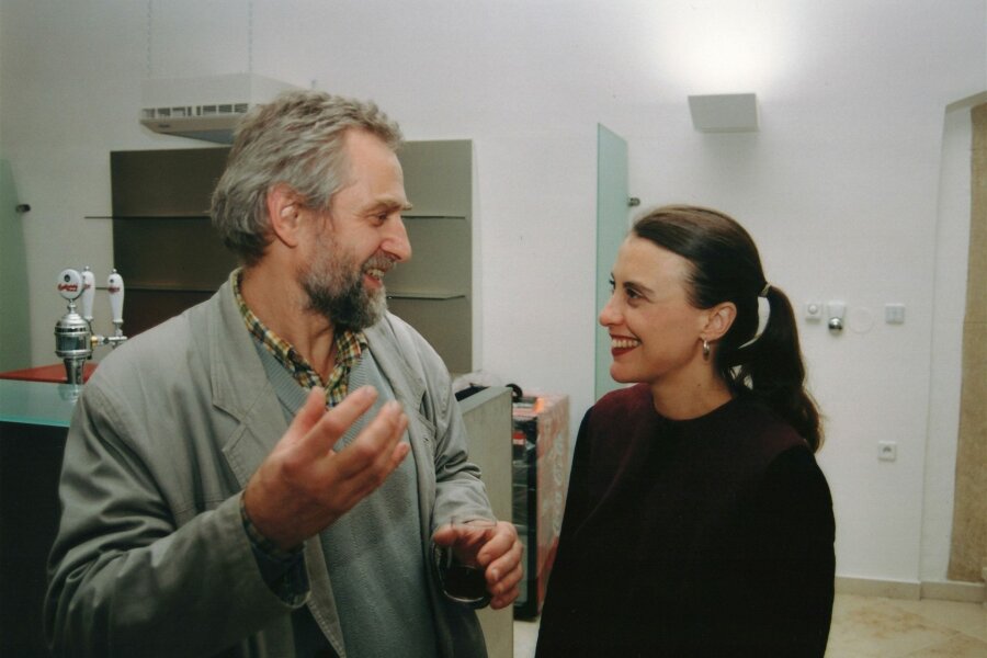 zleva: Jan Merta, Gina Tornatore
